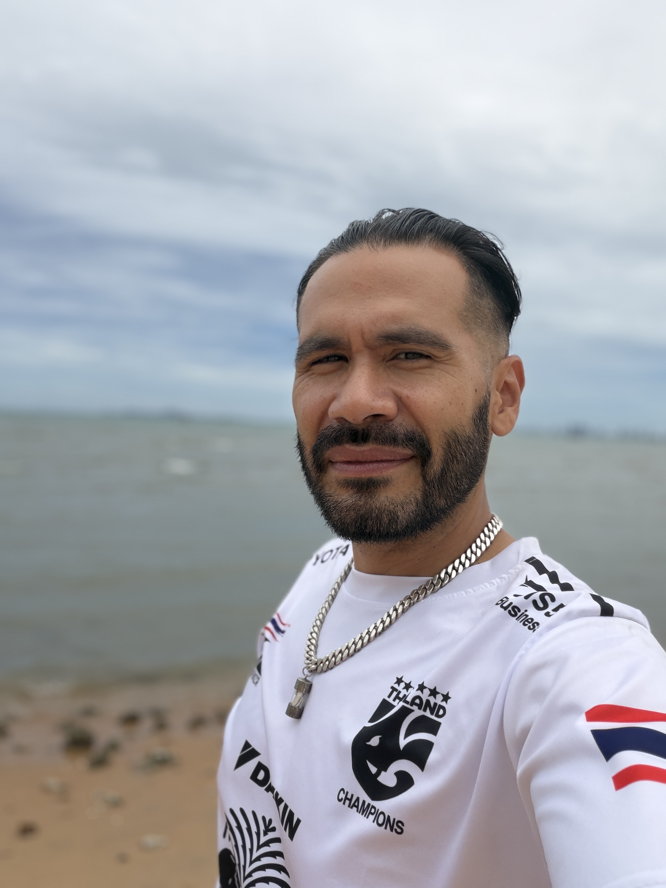 By the sea